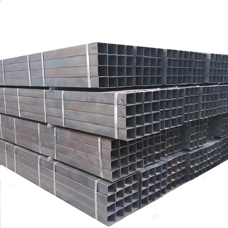 ASTM A36 Quadratisches und rechteckiges Hohlprofil aus Kohlenstoffstahl SHS RHS Quadratisches Stahlrohrrohr