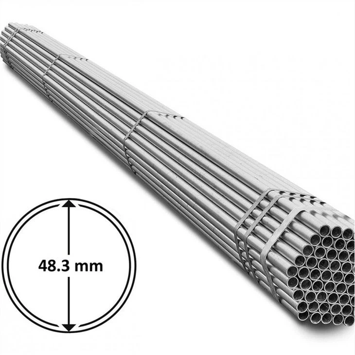 DE39 480,3 mm verzinkte Gerüststahlrohre
